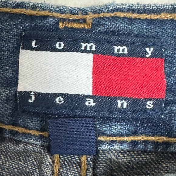 Vintage Tommy Hilfiger Size 3  Blue Denim Skirt - Picture 4 of 7